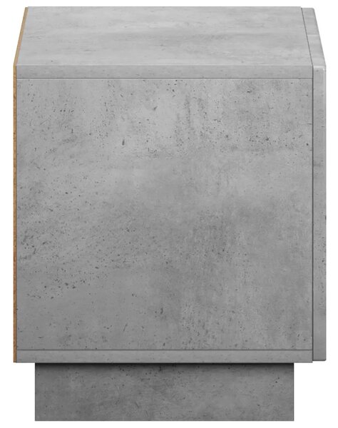 TV stalak 60 x 34.5 x 40 cm Betonska siva Konstruirano drvo - Betonska siva 60 x 34.5 x 40 cm