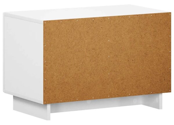 TV stalak 60 x 34.5 x 40 cm Bijela Konstruirano drvo - Bijela 60 x 34.5 x 40 cm