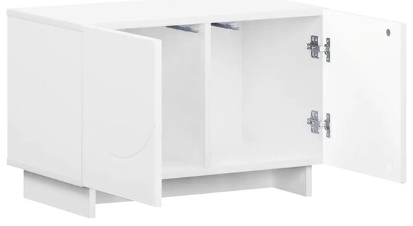 TV stalak 60 x 34.5 x 40 cm Bijela Konstruirano drvo - Bijela 60 x 34.5 x 40 cm