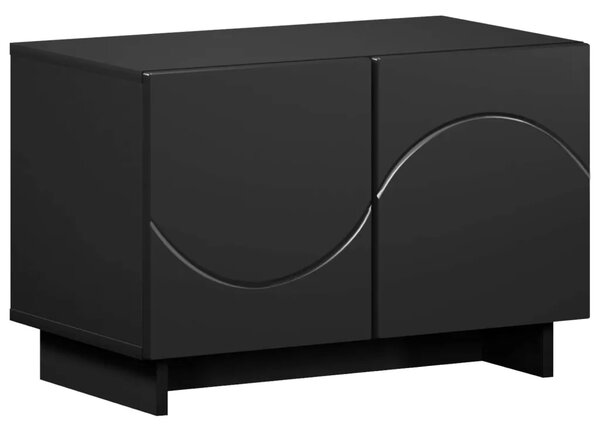 TV stalak 60 x 34.5 x 40 cm Crna Konstruirano drvo - Crna 60 x 34.5 x 40 cm
