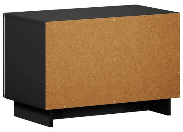 TV stalak 60 x 34.5 x 40 cm Crna Konstruirano drvo - Crna 60 x 34.5 x 40 cm