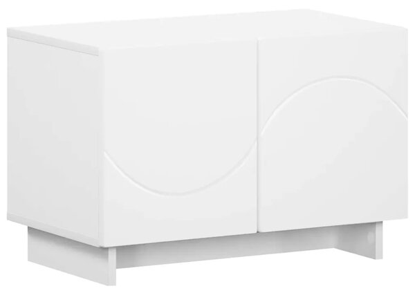 TV stalak 60 x 34.5 x 40 cm Bijela Konstruirano drvo - Bijela 60 x 34.5 x 40 cm