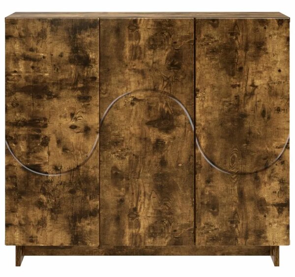 Komoda Dimljeni hrast 85 5 x 31 x 75 cm Konstruirano drvo - Dimljeni hrast