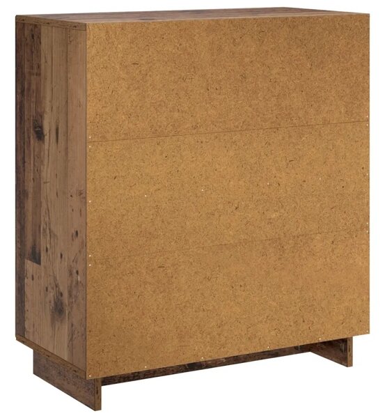 Komoda Staro drvo 67 x 34 5 x 75 cm Konstruirano drvo - Staro drvo