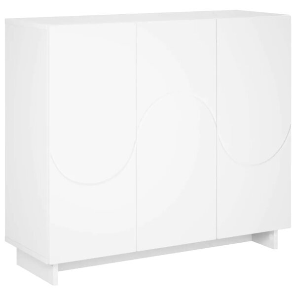 Komoda Bijela 85 5 x 31 x 75 cm Konstruirano drvo - Bijela
