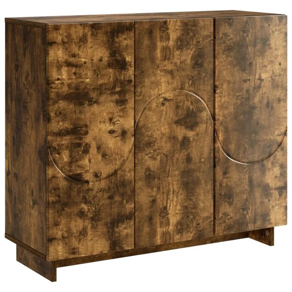 Komoda Dimljeni hrast 85 5 x 31 x 75 cm Konstruirano drvo - Dimljeni hrast