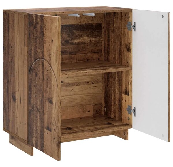Komoda Staro drvo 67 x 34 5 x 75 cm Konstruirano drvo - Staro drvo