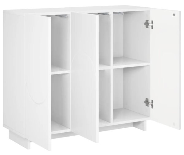Komoda Bijela 85 5 x 31 x 75 cm Konstruirano drvo - Bijela