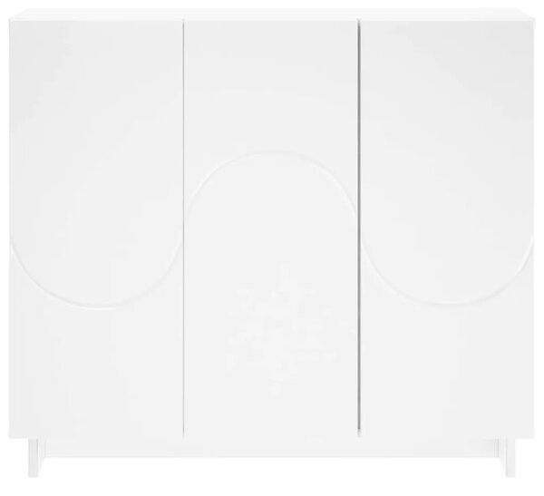 Komoda Bijela 85 5 x 31 x 75 cm Konstruirano drvo - Bijela
