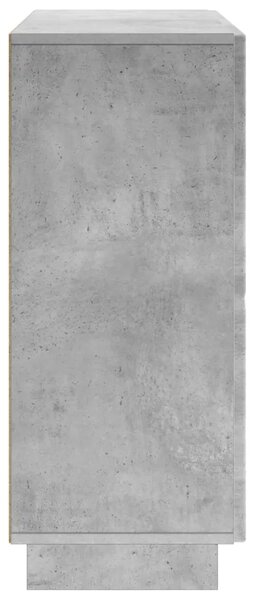 Komoda Betonska siva 85 5 x 31 x 75 cm Konstruirano drvo - Betonska siva
