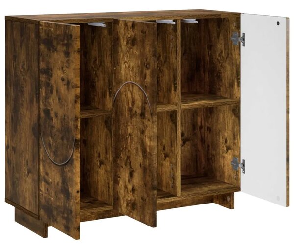 Komoda Dimljeni hrast 85 5 x 31 x 75 cm Konstruirano drvo - Dimljeni hrast
