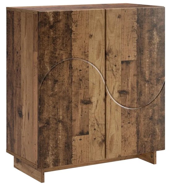 Komoda Staro drvo 67 x 34 5 x 75 cm Konstruirano drvo - Staro drvo