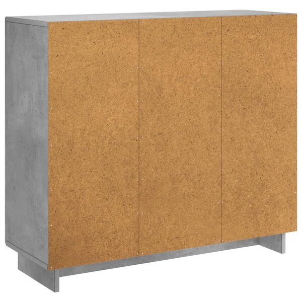 Komoda Betonska siva 85 5 x 31 x 75 cm Konstruirano drvo - Betonska siva