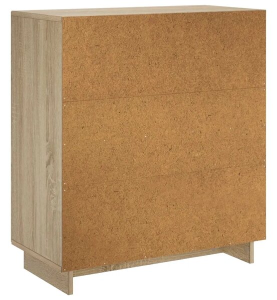 Komoda Hrast sonoma 67 x 34 5 x 75 cm Konstruirano drvo - Hrast sonoma