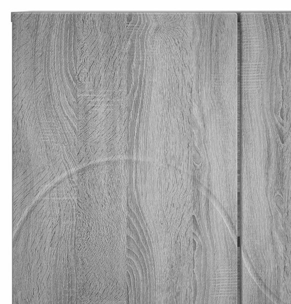 Komoda Siva Sonoma 67 x 34 5 x 75 cm Konstruirano drvo - Siva Sonoma