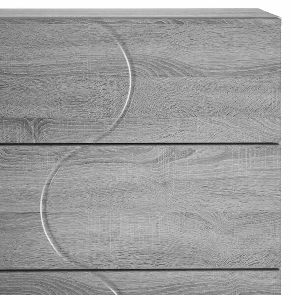 Komoda Siva Sonoma 70 x 38 x 75 cm Konstruirano drvo - Siva Sonoma