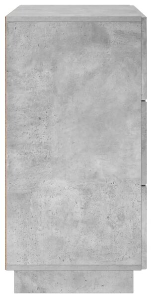 Komoda Betonska siva 70 x 38 x 75 cm Konstruirano drvo - Betonska siva