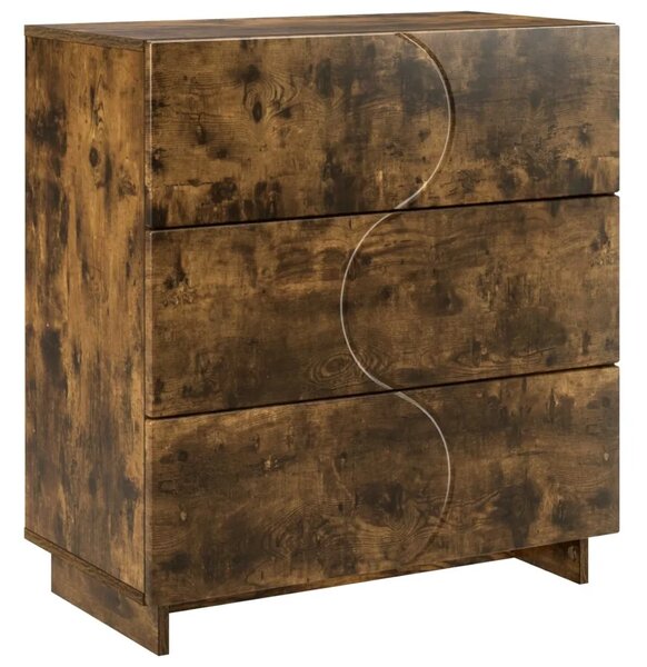 Komoda Dimljeni hrast 70 x 38 x 75 cm Konstruirano drvo - Dimljeni hrast
