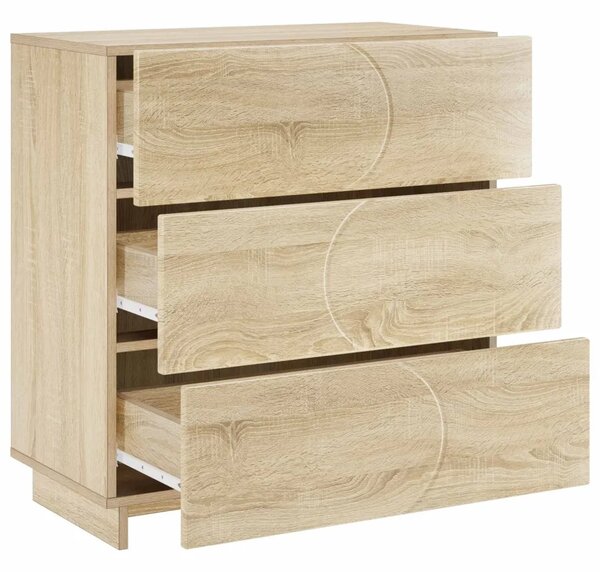 Komoda Hrast sonoma 70 x 38 x 75 cm Konstruirano drvo - Hrast sonoma