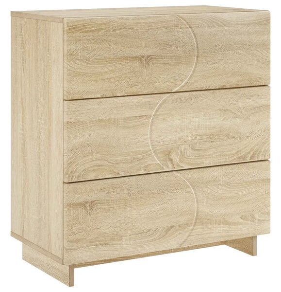 Komoda Hrast sonoma 70 x 38 x 75 cm Konstruirano drvo - Hrast sonoma