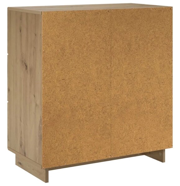 Komoda Hrast artisan 70 x 38 x 75 cm Konstruirano drvo - Hrast artisan