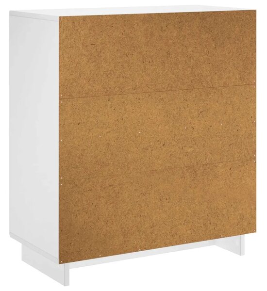 Komoda Bijela 67 x 34 5 x 75 cm Konstruirano drvo - Bijela