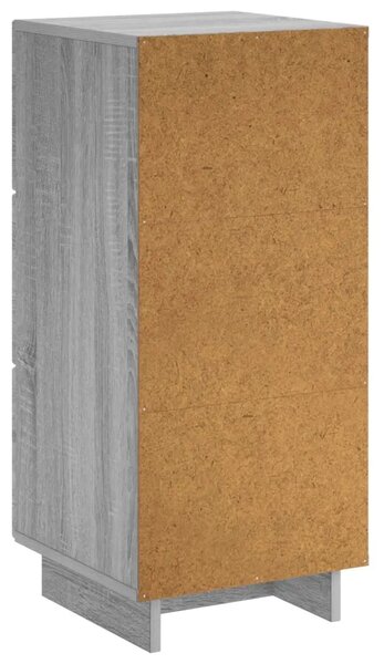 Komoda Siva Sonoma 33.5 x 34.5 x 75 cm Konstruirano drvo - Siva Sonoma