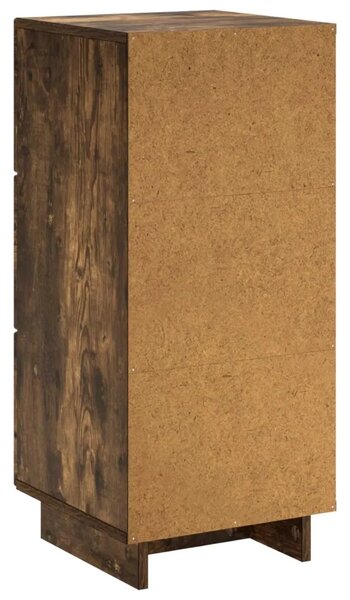Komoda Dimljeni hrast 33.5 x 34.5 x 75 cm Konstruirano drvo - Dimljeni hrast