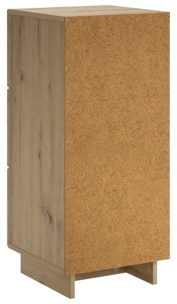 Komoda Hrast artisan 33.5 x 34.5 x 75 cm Konstruirano drvo - Hrast artisan