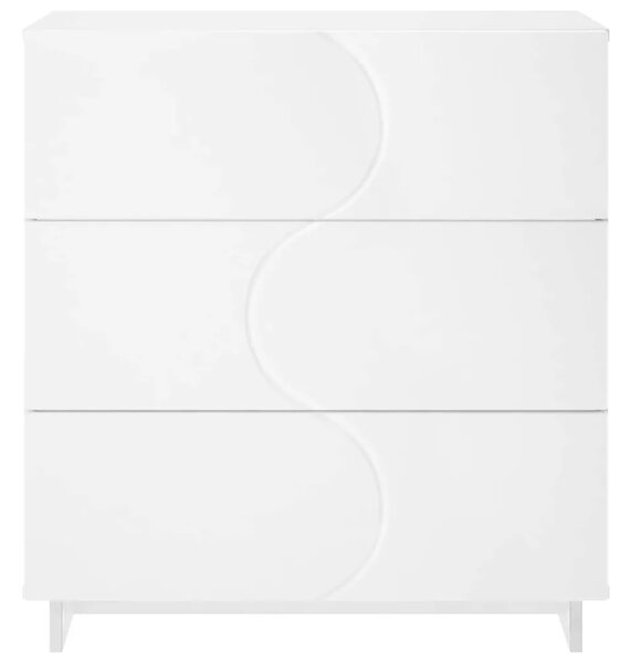 Komoda Bijela 70 x 38 x 75 cm Konstruirano drvo - Bijela