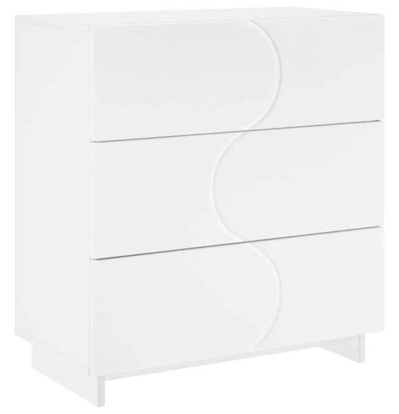 Komoda Bijela 70 x 38 x 75 cm Konstruirano drvo - Bijela