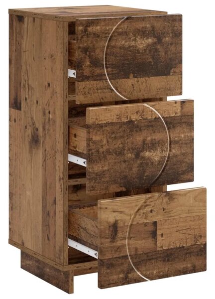 Komoda Staro drvo 33.5 x 34.5 x 75 cm Konstruirano drvo - Staro drvo