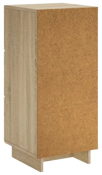 Komoda Hrast sonoma 33.5 x 34.5 x 75 cm Konstruirano drvo - Hrast sonoma