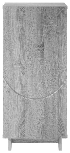Komoda Siva Sonoma 33 5 x 34 5 x 75 cm Konstruirano drvo - Siva Sonoma