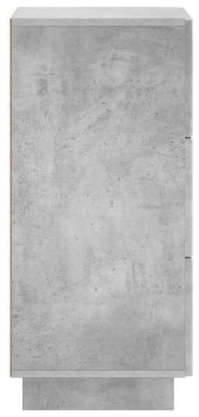 Komoda Betonska siva 33.5 x 34.5 x 75 cm Konstruirano drvo - Betonska siva