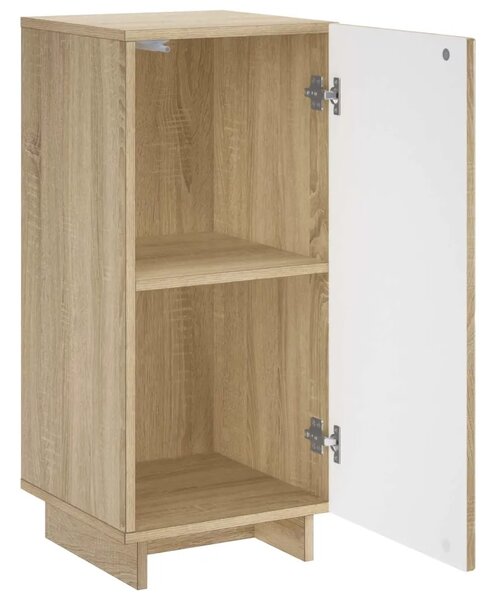 Komoda Hrast sonoma 33 5 x 34 5 x 75 cm Konstruirano drvo - Hrast sonoma