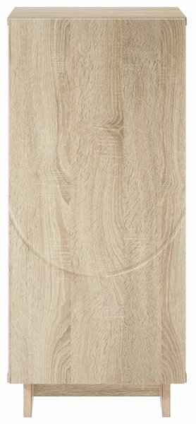 Komoda Hrast sonoma 33 5 x 34 5 x 75 cm Konstruirano drvo - Hrast sonoma