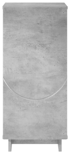 Komoda Betonska siva 33 5 x 34 5 x 75 cm Konstruirano drvo - Betonska siva