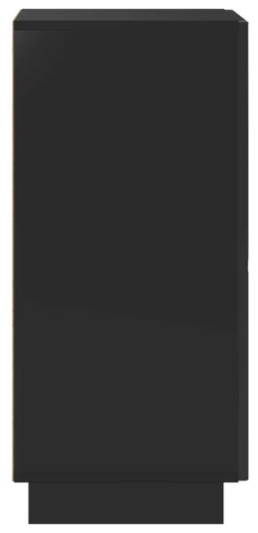Komoda Crna 33 5 x 34 5 x 75 cm Konstruirano drvo - Crna