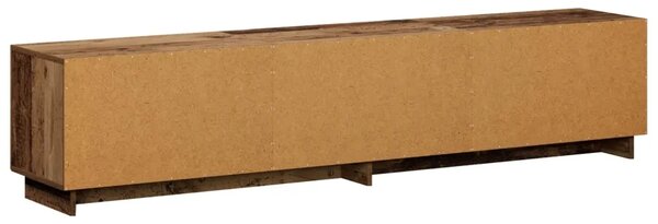 TV stalak 180 x 34 5 x 40 cm Staro drvo Konstruirano drvo - Staro drvo 179.5 x 34.5 x 40 cm