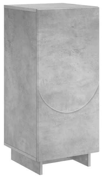 Komoda Betonska siva 33 5 x 34 5 x 75 cm Konstruirano drvo - Betonska siva