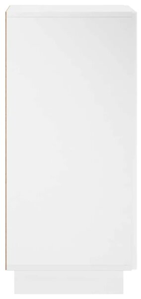 Komoda Bijela visokog sjaja 33 5 x 34 5 x 75 cm - Bijela visokog sjaja