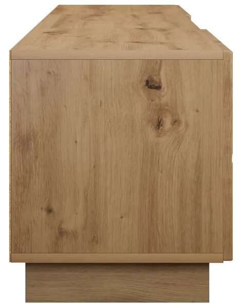 TV stalak 180 x 34 5 x 40 cm Hrast artisan Konstruirano drvo - Hrast artisan 179.5 x 34.5 x 40 cm