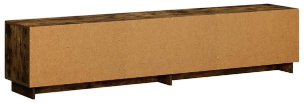 TV stalak 180 x 34 5 x 40 cm Dimljeni hrast Konstruirano drvo - Dimljeni hrast 179.5 x 34.5 x 40 cm
