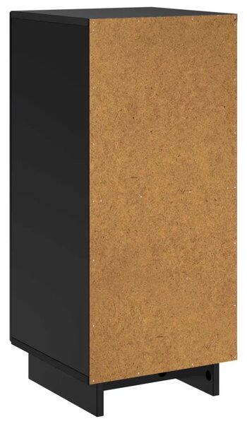 Komoda Crna 33 5 x 34 5 x 75 cm Konstruirano drvo - Crna