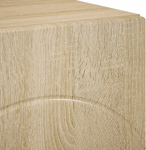 TV stalak 90 x 34 5 x 40 cm Hrast sonoma Konstruirano drvo - Hrast sonoma 90 x 34 5 x 40 cm