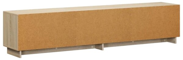 TV stalak 180 x 34 5 x 40 cm Hrast sonoma Konstruirano drvo - Hrast sonoma 179.5 x 34.5 x 40 cm