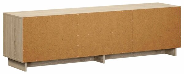 TV stalak 140 x 34 5 x 40 cm Hrast sonoma Konstruirano drvo - Hrast sonoma 140 x 34 5 x 40 cm