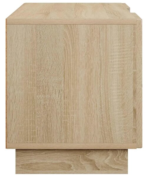 TV stalak 90 x 34 5 x 40 cm Hrast sonoma Konstruirano drvo - Hrast sonoma 90 x 34 5 x 40 cm