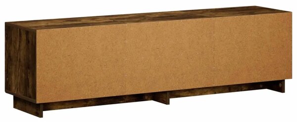 TV stalak 140 x 34 5 x 40 cm Dimljeni hrast Konstruirano drvo - Dimljeni hrast 140 x 34 5 x 40 cm